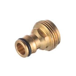 Адаптер латунный Intertool-Storm на коннектор 1/2" с наружной резьбой 3/4" (GE-1202)