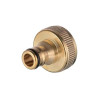 Адаптер латунный Intertool-Storm на коннектор 1/2" с внутренней резьбой 1/2" и 3/4" (GE-1210)