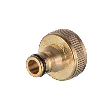 Адаптер латунный Intertool-Storm на коннектор 1/2" с внутренней резьбой 3/4" и 1" (GE-1211)