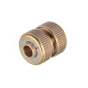 Муфта ремонтная латунная для шланга Intertool-Storm 1/2" × 1/2" (GE-1213)