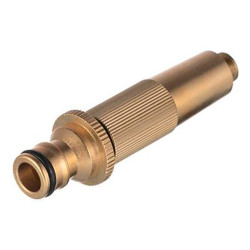 Насадка латунная для полива Intertool-Storm 1/2" с плавной регулировкой подачи (GE-1421)