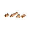 Набор латунный для полива Intertool-Storm 1 насадка 1/2" × 1 адаптер 1/2 и 3/4" × 2 коннектора 1/2 (GE-1426)