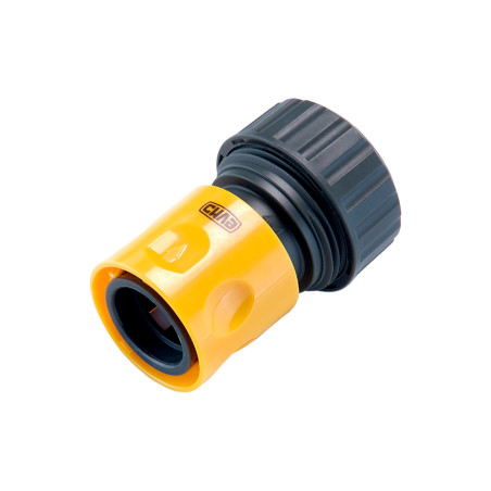 Коннектор с аквастопом Сила для адаптера 1/2" на шланг 3/4" (551164)