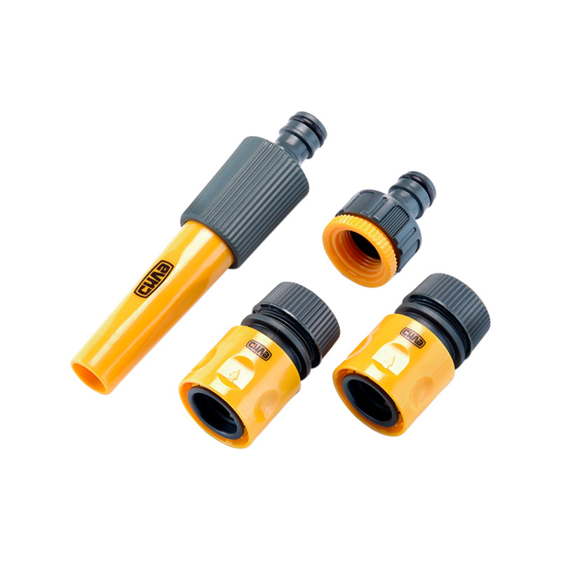 Набор для полива Сила 1 пистолет x 1 адаптер 1/2" x 3/4" x 2 коннектора 1/2" (4шт) (551281)