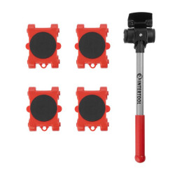 Набор для перемещения мебели Intertool 5ед (HP-0010)