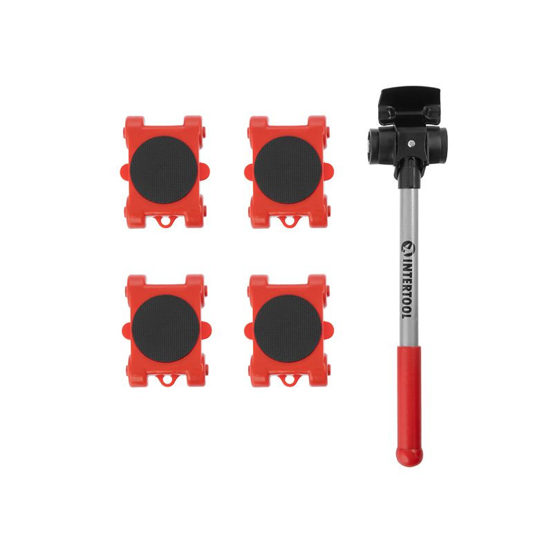 Набор для перемещения мебели Intertool 5ед (HP-0010)