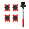 Набор для перемещения мебели Intertool 5ед (HP-0010)