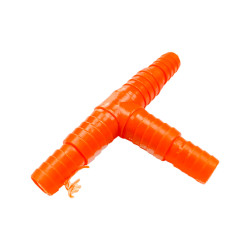 Тройник универсальный TrioNex пластик на шланг 1/2" 3/4" (SLD-134ш)