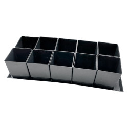 Комплект для россады Xplast 390 х 115мм (поддон+10горшков) (TNX-Г038)