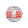Диск зачистной по металлу Intertool 230 х 6 х 22.2 мм изогнутый (CT-4025) (5 шт.)