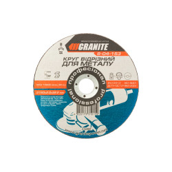 Диск отрезной по металлу Granite 150 х 2.0 х 22.2 мм (8-04-153) (5 шт.)