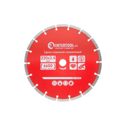 Диск алмазный Intertool 230 мм сегмент Pro (CT-1010)