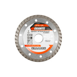 Диск алмазный Granite 125 мм турбо (9-02-125)