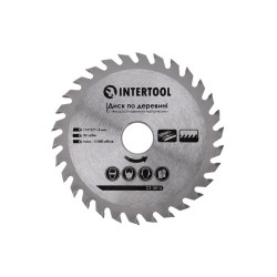 Диск пильный Intertool 115 х 30T х 22.2 мм (CT-3012)