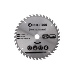 Диск пильный Intertool 250 х 40T х 30 мм (CT-3051)