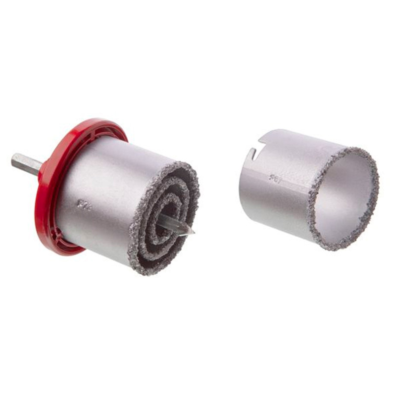 Набор корончатых сверл по плитке Intertool 4 шт. (33 53 67 73 мм) (SD-0429)