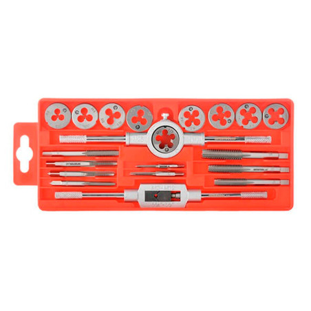Набор метчиков и плашек Intertool 20 ед (SD-8020)
