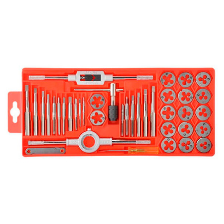 Набор метчиков и плашек Intertool 40 ед (SD-8040)
