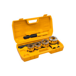 Набор плашек Mastertool 4 шт. (1/2" 3/4" 1" 1-1/4") (14-1403)
