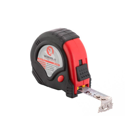 Рулетка Intertool 5 м х 19 мм 3-стопора (MT-0105)