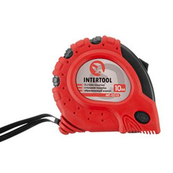 Рулетка Intertool 10 м х 25 мм супер-магнит (MT-0310)