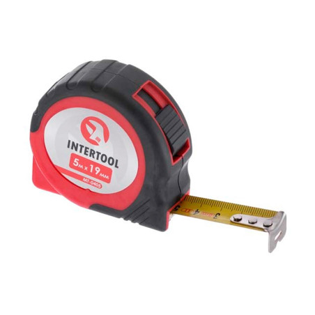 Рулетка Intertool 5 м х 19 мм (MT-0405)