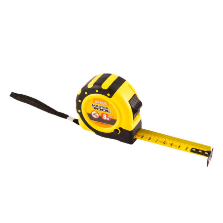 Рулетка Mastertool 8 м х 25 мм магнит (64-8025)
