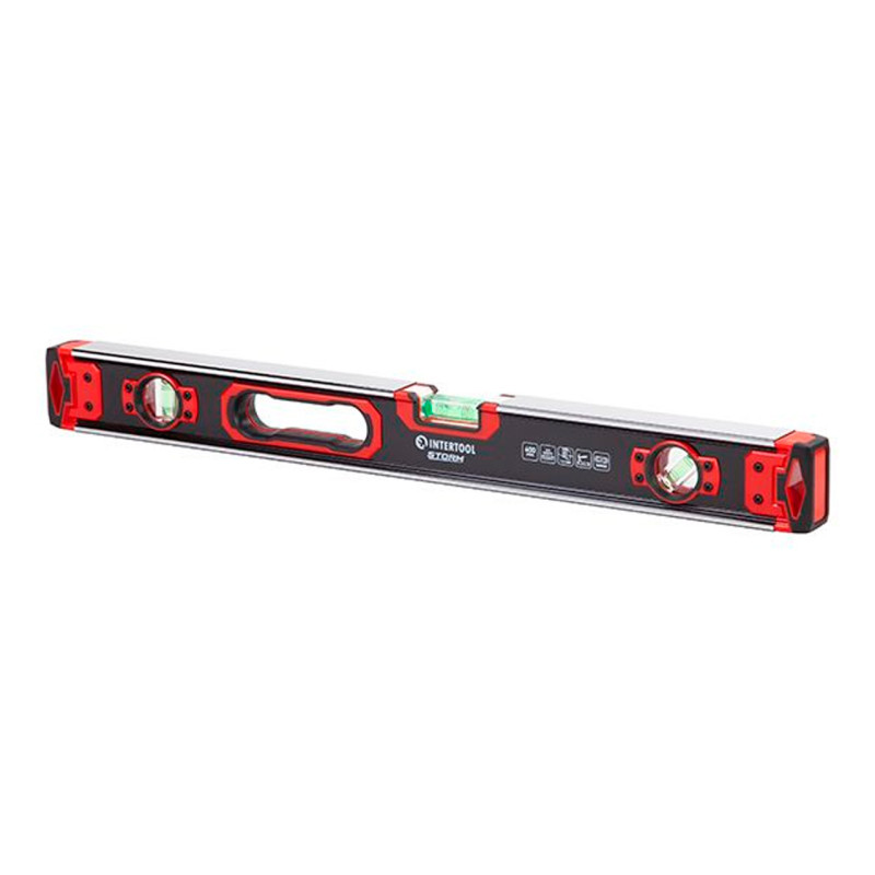 Уровень Intertool-Storm 600мм x 3 глазка (MT-1506)