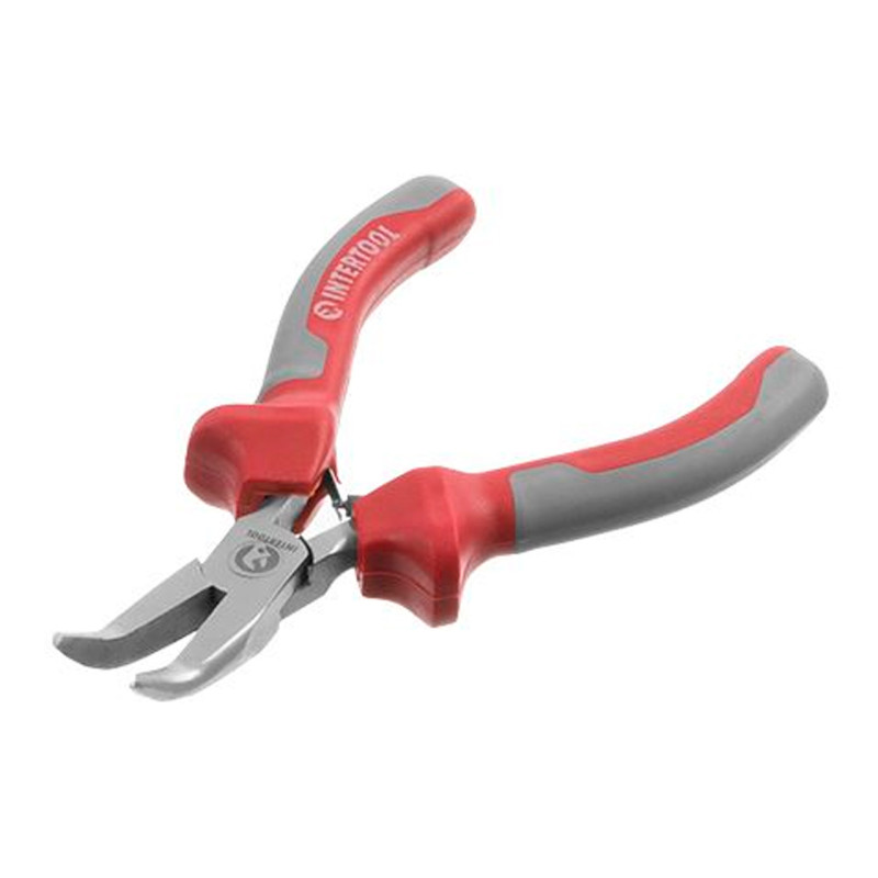 Щипцы изогнутые Intertool 115 мм Pro (NT-0103)