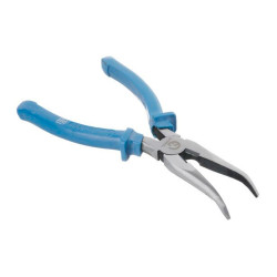 Щипцы удлиненные изогнутые Intertool 200 мм American type (HT-0126)