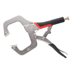 Клещи зажимные Intertool 280 мм C-образные (UT-5206)