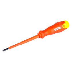 Отвертка Mastertool диэлектрическая шлицевая SL5 х 125 мм 1000 В (47-0512)