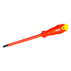 Отвертка Mastertool диэлектрическая крестовая PH2 х 125 мм 1000 В (47-0212)