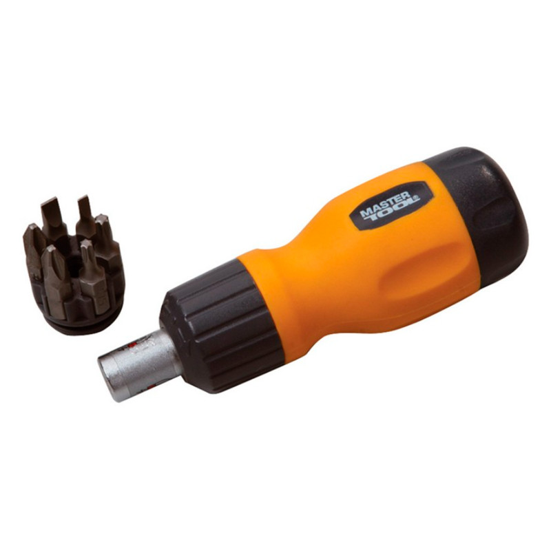 Отвертка Mastertool реверсивная 6 ед. (40-0517)