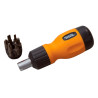 Отвертка Mastertool реверсивная 6 ед. (40-0517)