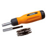 Отвертка Mastertool реверсивная 12 ед. (40-0518)