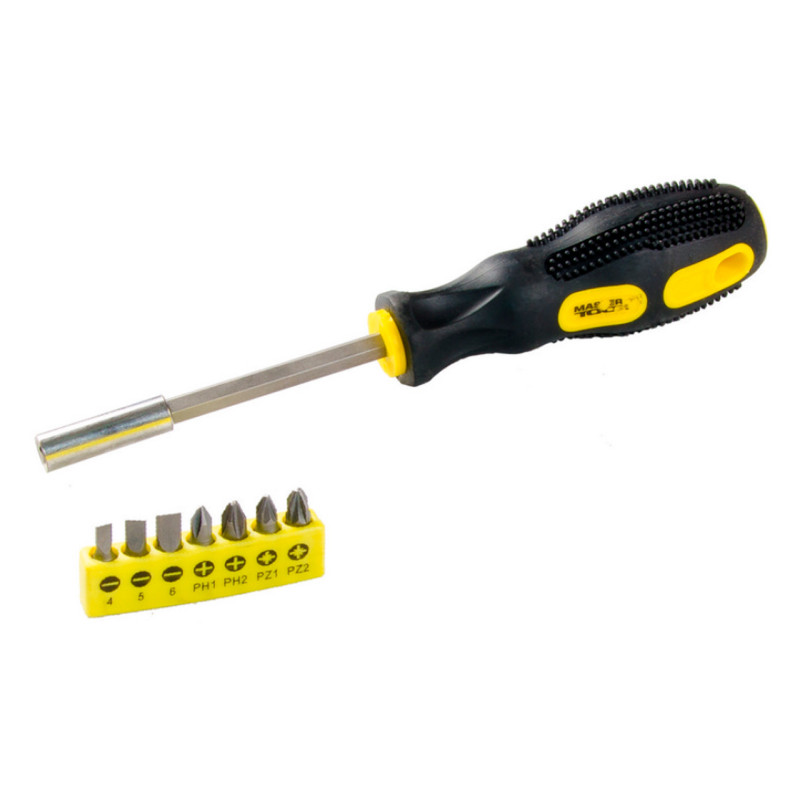 Отвертка Mastertool магнитная 8 ед. (40-0142)