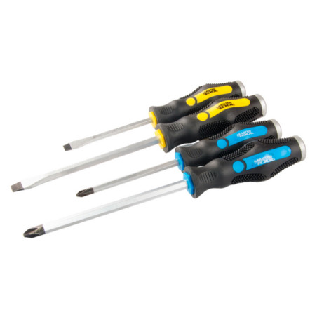 Набор ударных отверток Mastertool 4 шт. 40-1153 (40-1153)