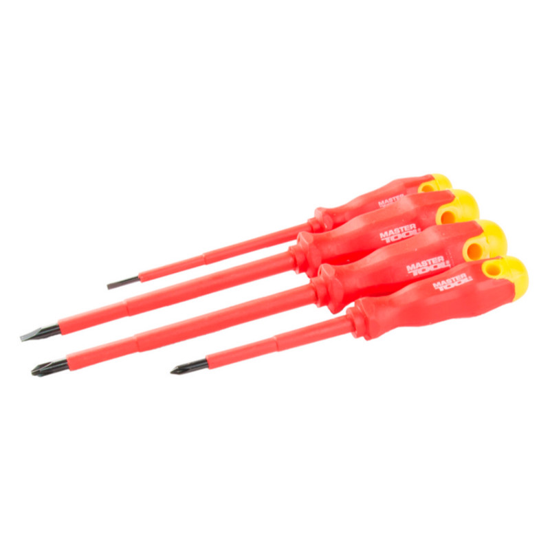 Набор диэлектрических отверток Mastertool 4 шт. 1000 В (40-1500)