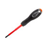 Отвертка Intertool крестовая PH1 х 80 мм 1000 В диэлектрическая (VT-3211)