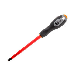 Отвертка Intertool крестовая PH3 х 150 мм 1000 В диэлектрическая (VT-3213)