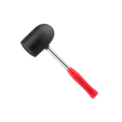 Киянка Intertool 1250 г х 90 мм черная резина ручка дерево (HT-0228)
