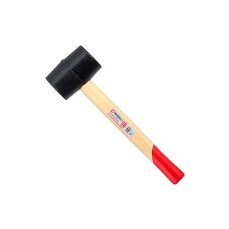 Киянка Intertool 450 г х 65 мм черная ручка деревянная (HT-0237)
