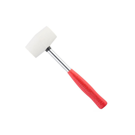 Киянка Intertool 225 г х 40 мм белая ручка металл (HT-0234)