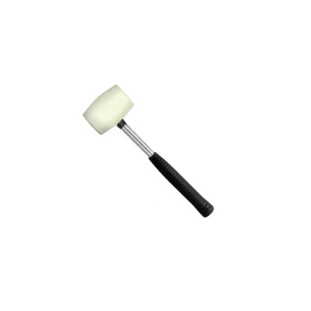 Киянка Intertool 450 г х 65 мм белая ручка металл (HT-0227)