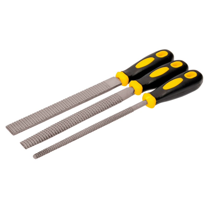 Набор рашпилей Mastertool 3 шт. (06-0330)