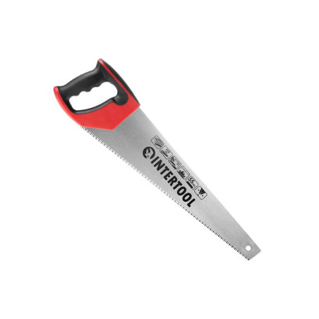 Ножовка по дереву Intertool 450мм x 7T x 3D (HT-3105)
