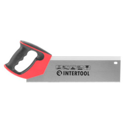 Ножовка по дереву пасовочная Intertool 350мм x 12T x 3D (HT-3114)