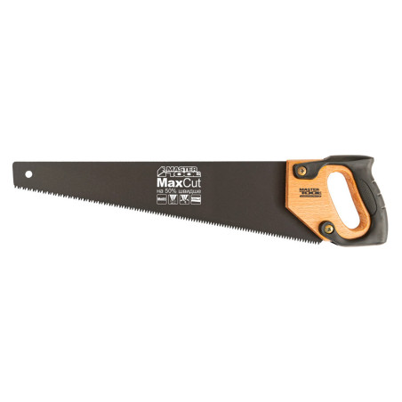 Ножовка по дереву Mastertool 450 мм 7T х 1" тройная заточка с тефлоновым покрытием (14-2345)