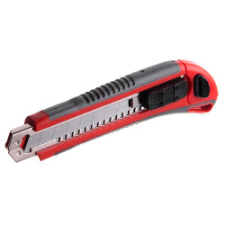 Нож Intertool 18 мм автозамок + 3 лезвия (HT-0508)